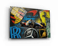 Racing Car Wall Art • McLaren F1 Supercar Canvas • Porsche Ferrari Lamborghini Mercedes Decor for Office & Game Room